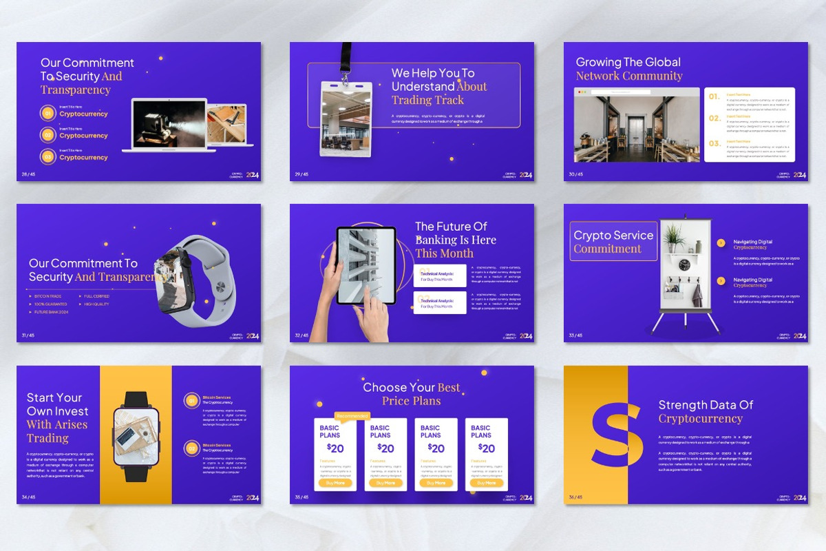 Arises - Cryptocurrency Keynote, a Presentation Template by Dhabee (Photo 6 of 7)