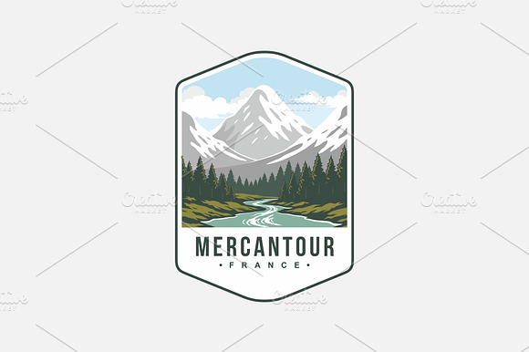 Mercantour National Park logo preview 2