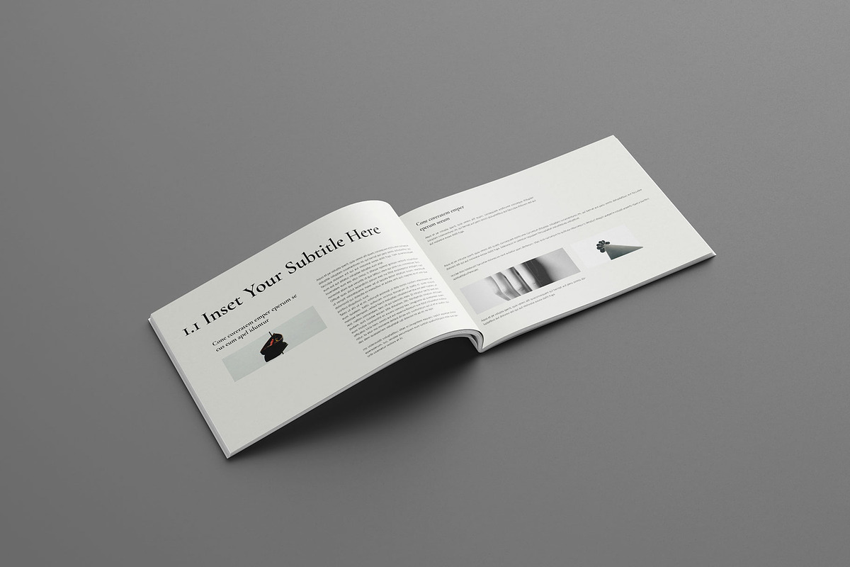 Book Title Landscape Layout, a Brochure Template by Seeing-art (Photo 3 of 13)