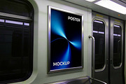 Subway Poster Mockup, an Advertising Mockup by Pitchlook.Studio (Thumbnail 3 of 4)