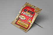 Black Friday Flyer Comic, a Flyer Template by monogrph (Thumbnail 3 of 4)