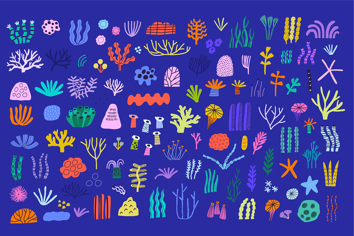 Under The Sea | 100% hand drawn, an Animal Illustration by Olia (Photo 6 of 11)