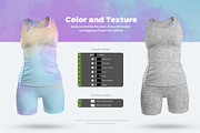 5 Mockups Tank Top and Shorts, a Shirt Mockup by Grow Design Craft Studio (Thumbnail 2 of 6)
