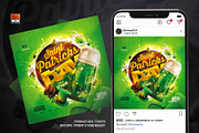 Saint Patricks Party Flyer, a Flyer Template by MonkeyBOX (Thumbnail 2 of 3)