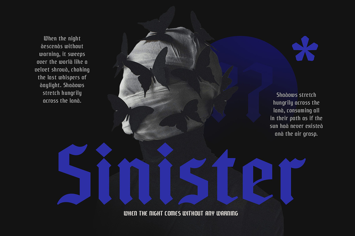 CS Norvile – Gothic Font, a Blackletter Font by Craft Supply Co. (Photo 2 of 8)