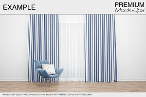 Curtains Mockup