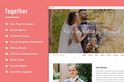 Together - Wedding Template, a HTML Template by Gentil Studio (Thumbnail 2 of 2)