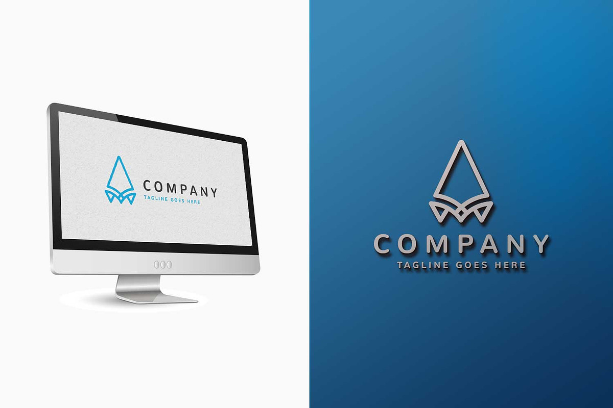 Rocket Letter Logo Design, a Branding & Logo Template by C_Monica (Photo 3 of 3)