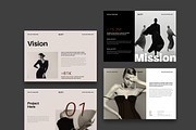 NOIR | Portfolio Brochure Template, a Brochure Template by TemplateFolio-Shop (Thumbnail 6 of 12)