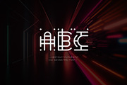 Future Abstract Font, a Font by artyway (Thumbnail 2 of 5)