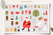 Christmas art, lettering collection, an Animal Illustration by Mariart_i (Thumbnail 3 of 9)
