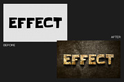 Concrete Text Effect, a Layer Style Add-On by dokudokunomi (Thumbnail 2 of 4)