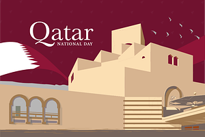 The Museum of Islamic Art Doha Qatar, a Graphic by Logoworks