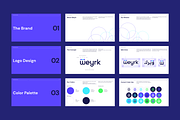 Werk - Brand identity Guidelines, a Branding & Logo Template by Hamdi Designs (Thumbnail 9 of 11)