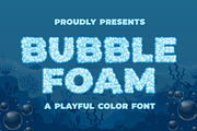 Bubble Foam a SVG Color Font, a Symbol Font by Blankids Studio (Thumbnail 1 of 6)