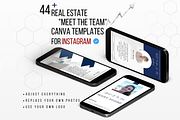 Meet The Team Canva Template, a Social Media Template by Kay Designs (Thumbnail 1 of 3)