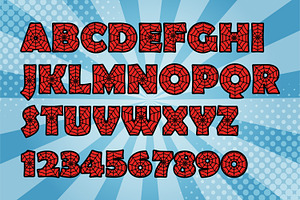 Spider Font - Png-svg-sxf-ai