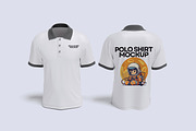 Polo Shirt Mockup, a Shirt Mockup by xavier_studio (Thumbnail 3 of 5)