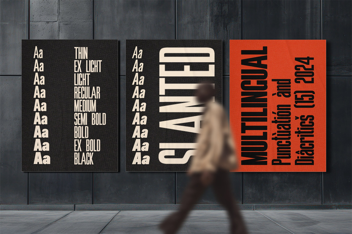 Chreed: 36 Dynamic Styles, a Sans Serif Font by Glyphminds Studios (Photo 11 of 11)