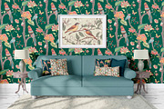 Fleur de Jardin Floral Patterns set, a Pattern Graphic by Elena Dorosh (Thumbnail 4 of 13)