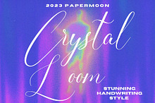 Crystal Loom Handwriting Font