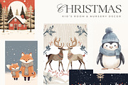 Nursery Scandi Christmas Prints, a Background Graphic by Laras Wonderland (Thumbnail 4 of 10)
