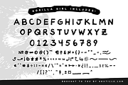 Gorilla Girl - Hand Drawn Font, a Script Font by Graticle (Thumbnail 3 of 3)
