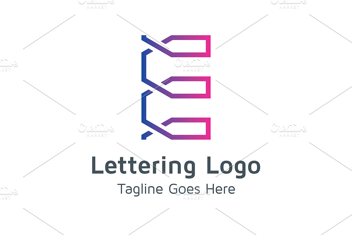 20 Logo Lettering E Template Bundle, a Branding & Logo Template by Acongraphic (Photo 21 of 21)