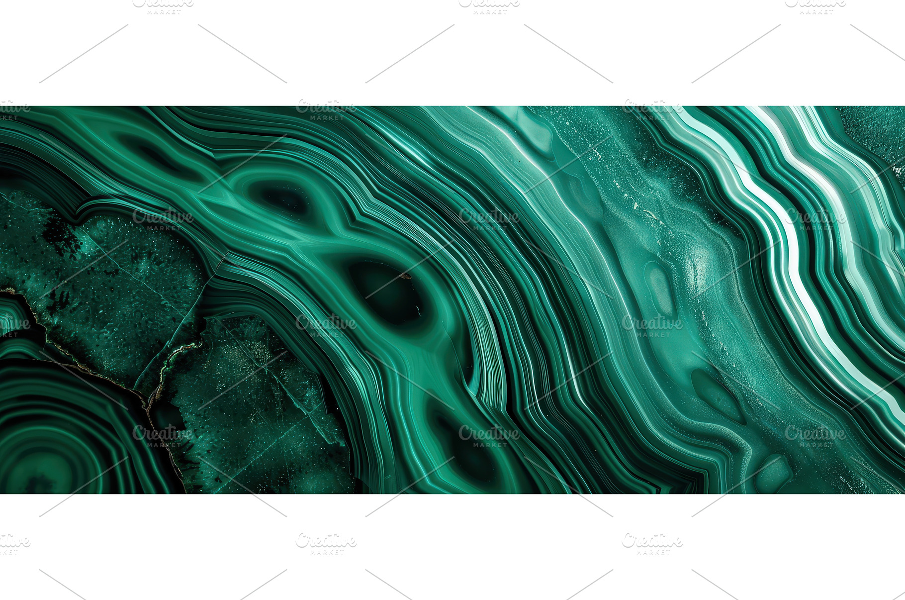 Malachite gemstone texture with, a Beauty & Fashion Photo by piter.goskov
