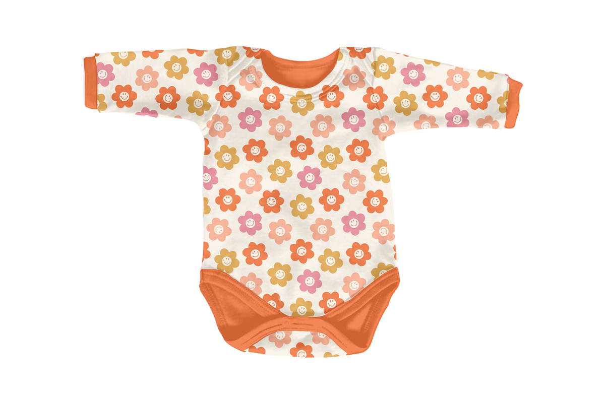 Groovy Floral Smiles Repeat Pattern, a Pattern Graphic by OwlAndFern (Photo 13 of 13)