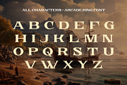 Arcade King, a Symbol Font by Ditatype (Thumbnail 9 of 10)