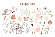 MODERN ANTIQUE vector gods bundle, an Illustration by Lena Nikolaeva (Thumbnail 6 of 14)