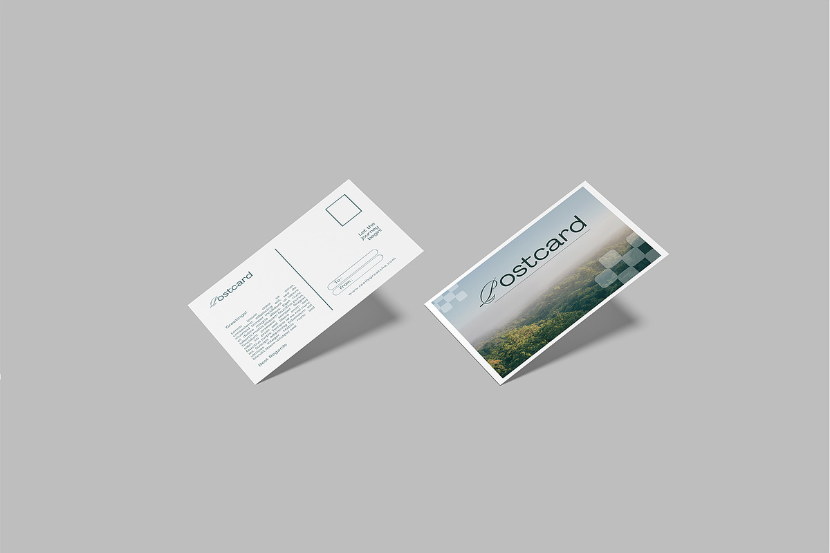 A6 Postcard Mockup, a Print Template by lamorastudio (Photo 6 of 12)