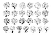 50 Bouquet Procreate Stamps Brushes, a Brush Add-On by Procreate Sale (Thumbnail 5 of 6)