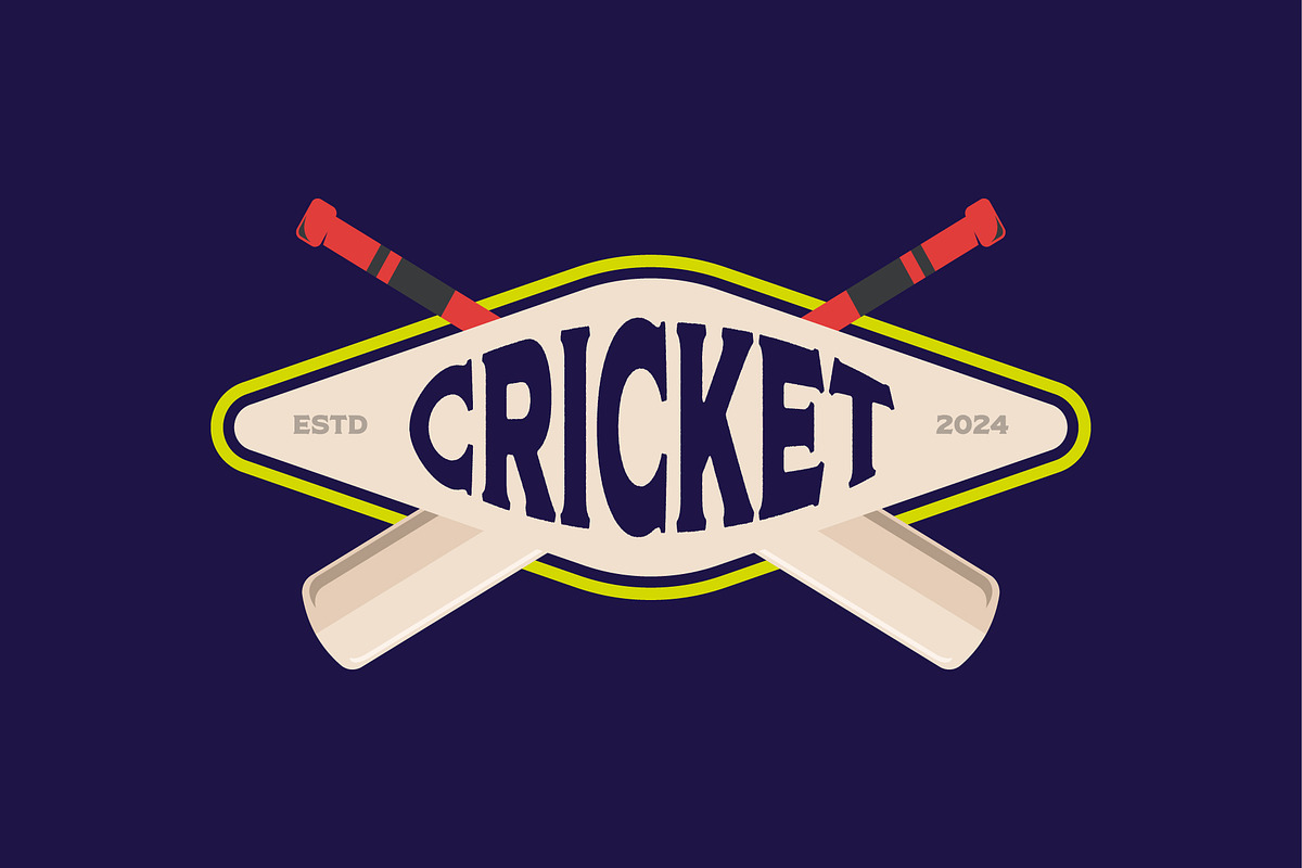 cricket logo label template element, a Branding & Logo Template by Pyruos ID