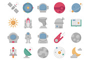 Space Icons Pack – Minimal & Modern, an Icon by Vector Portal (Thumbnail 3 of 5)