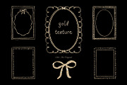 Whimsical Gold Frames Hand drawn, a Graphic by Solo Art Original (Thumbnail 5 of 14)