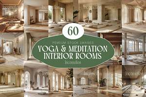 60 Yoga & Meditation Interior Rooms, a Health & Medical Photo by Incomelion