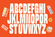 Morem Display Typeface, a Sans Serif Font by Jetsmax® Studio (Thumbnail 3 of 9)