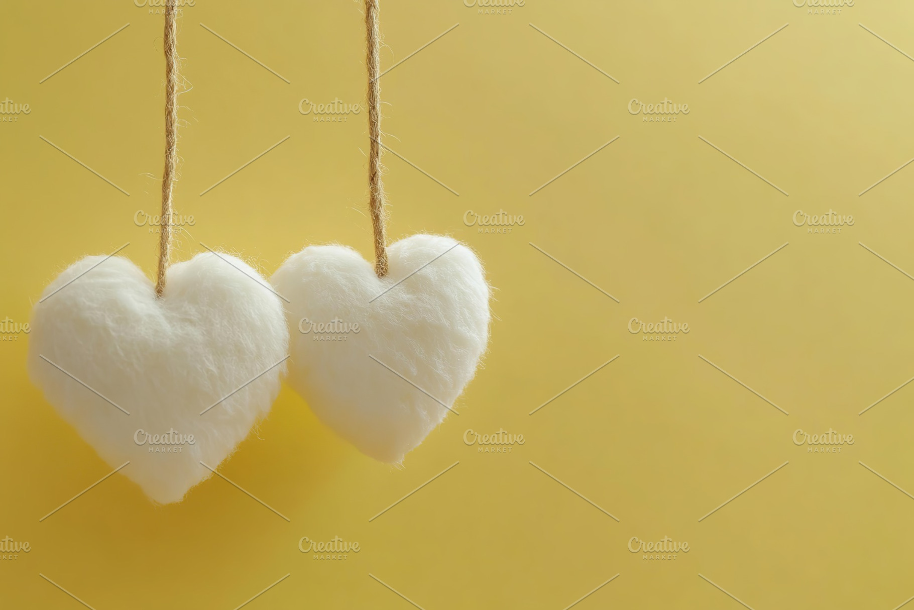Handmade sewn fabric hearts for Valentines's Day, a Holiday Photo by AlyaAnd