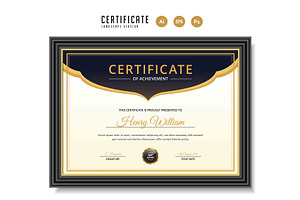 183. Modern Certificate Template