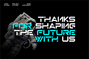 Arteon – Modern Futuristic font, a Sans Serif Font by Vroz Studio (Thumbnail 5 of 6)