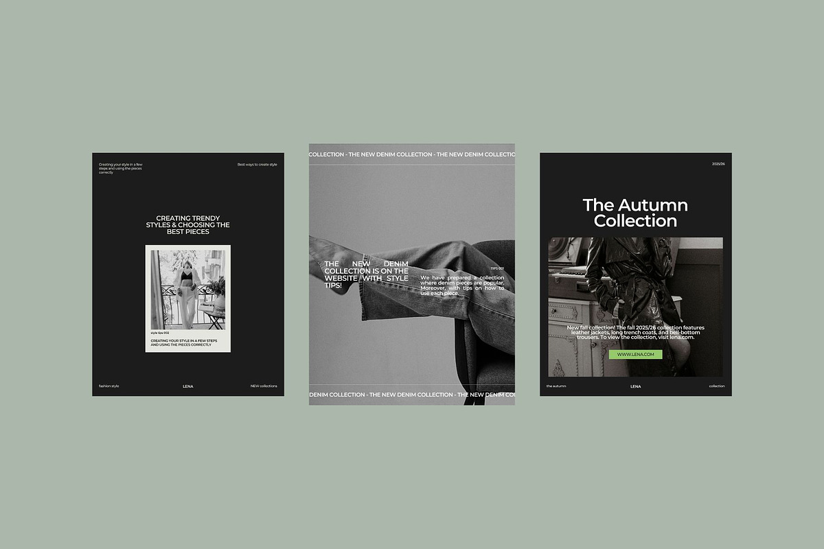 LENA | Canva Templates, a Social Media Template by Mia Branding Studio (Photo 4 of 7)