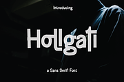 Hollgati font, a Sans Serif Font by Grontype (Thumbnail 1 of 7)