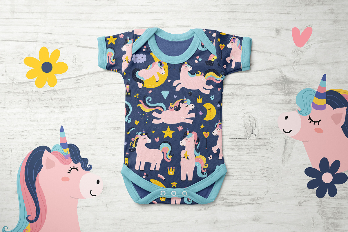 Unicorns Clipart Collection, an Animal Illustration by Gulnara Sabirova (Photo 10 of 20)