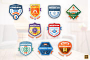 Modern Badges, an Object Graphic by Ember Studio (Thumbnail 2 of 2)