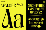 Waloer, a Serif Font by artism_design (Thumbnail 2 of 7)