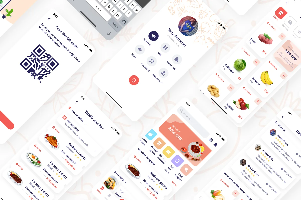 Ashop - Shopping App Design UI Kit, an App Template by Capi Product (Photo 5 of 6)