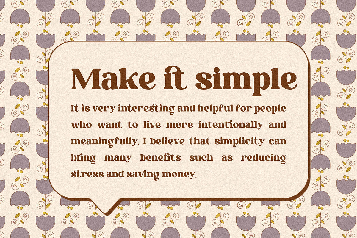 Melista | A Cute Display Retro Serif, a Sans Serif Font by Andrimada Creative (Photo 8 of 13)
