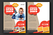 School Admission, a Flyer Template by Saphari (Thumbnail 4 of 4)